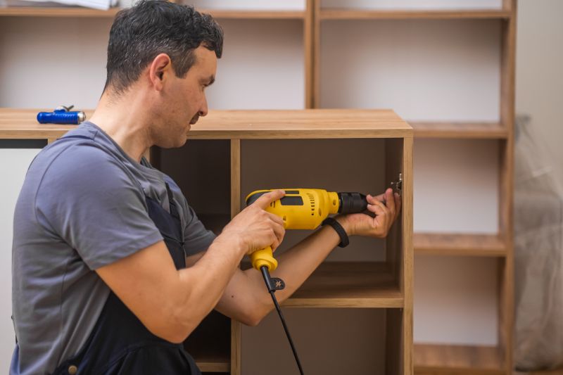 Custom Bookshelves Installation in Frederick, MD