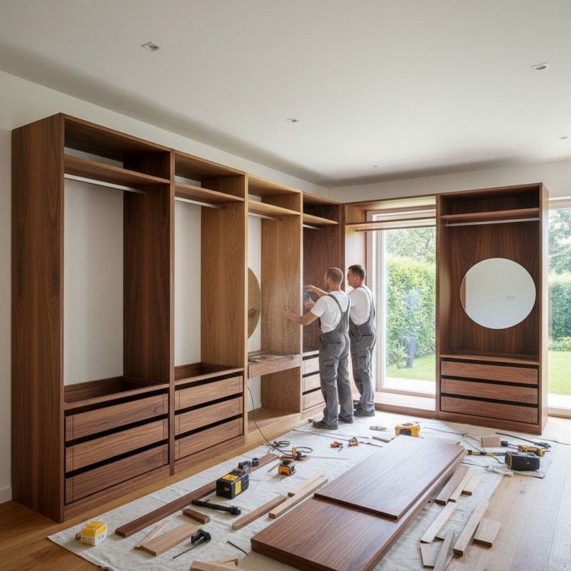 Mudroom Shelving Installation in Alexandria, VA